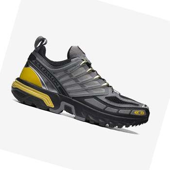 Salomon ACS PRO ADVANCED Tornacipő Férfi Szürke Sárga | HU 2173LIS